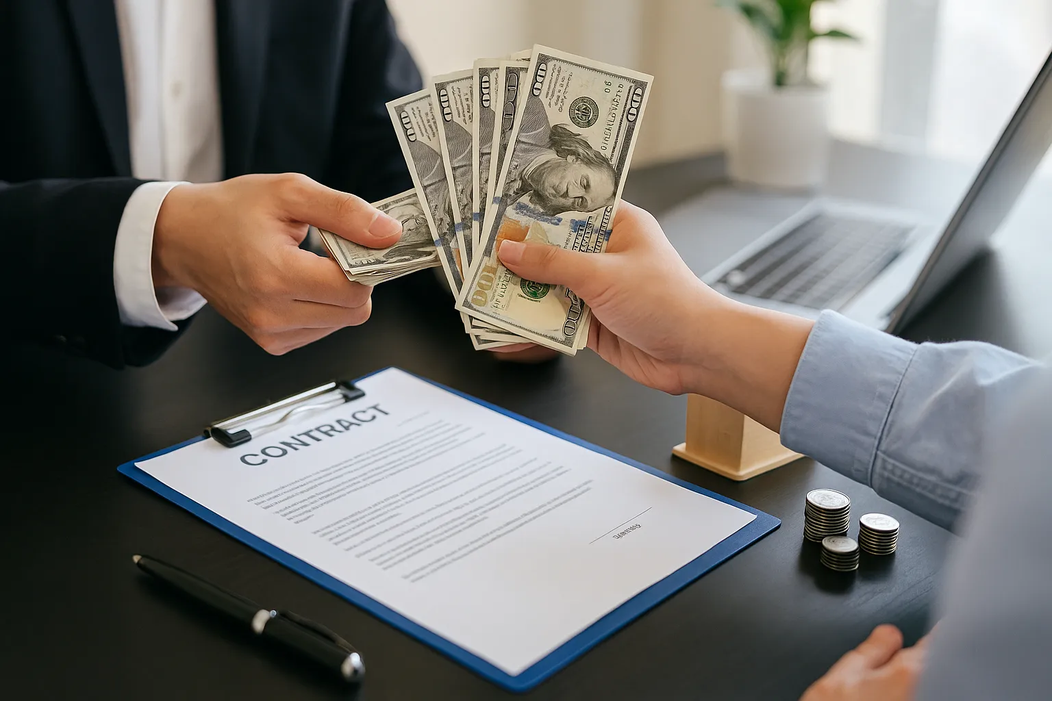 Geramos receita recorrente e previsível